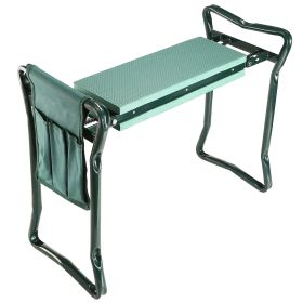 Foldable Garden Kneeler Seat with Kneeling Soft Cushion Pad Tools Pouch Portable Gardener Foldable Garden Kneeler Seat with Kneeling Soft Cushion Pad Tools Pouch Portable Gardener