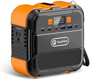 Flashfish 120W Portable Power Station, 98Wh/26400mAh Solar Generator Backup Power Battery Pack With AC/DC/Type-c/USB/Flashlight Flashfish 120W Portable Power Station, 98Wh/26400mAh Solar Generator Backup Power Battery Pack With AC/DC/Type-c/USB/Flashlight